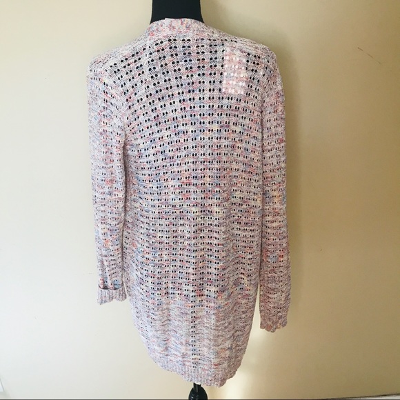 NWT Rainbow Knit Cardigan Sweater Size S - Picture 5 of 12